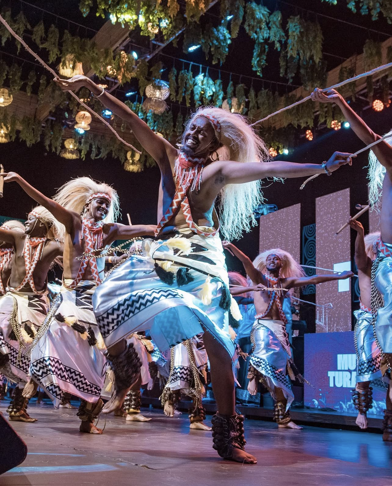 Rwandan traditional cultural performance