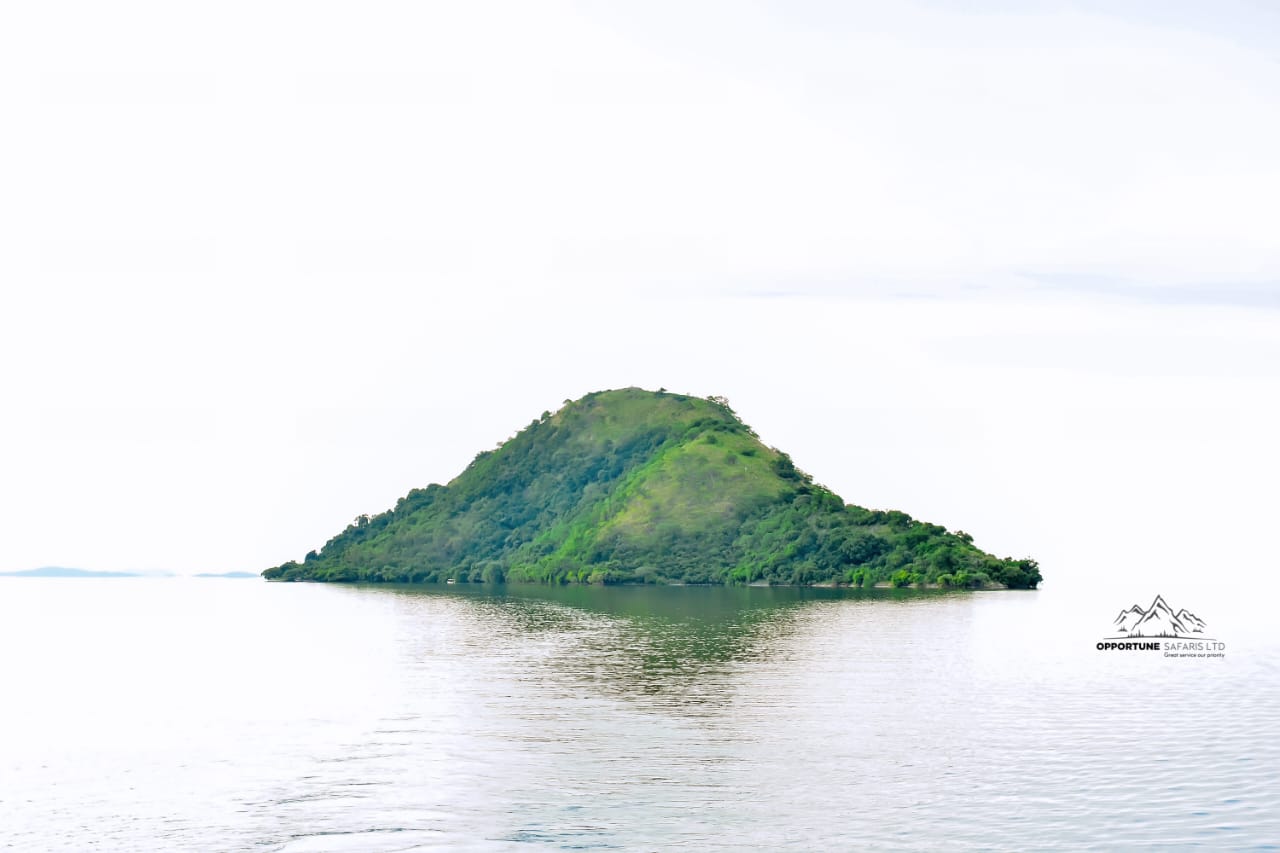 Lake Kivu landscape in Rwanda