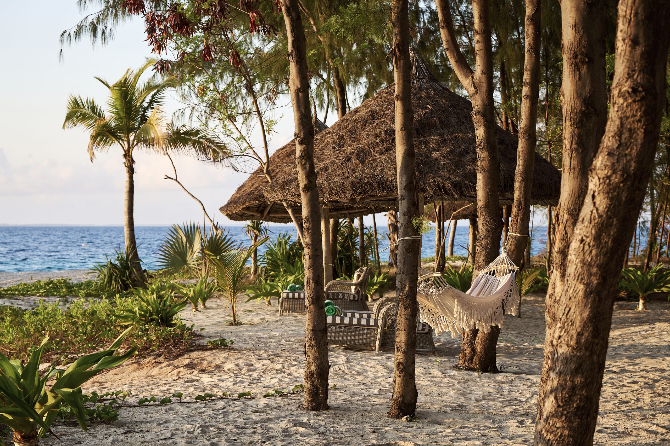 Private island accommodation